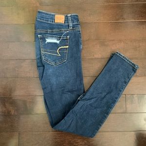 American Eagle, super stretch jeans, size 4